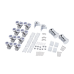 Qtap Pisces Душова кабіна CRM109-11SP5, 90-105x90-105, квадратна, скло 5 мм Pear, регульований профіль, ра