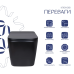 Унітаз підвісний Tern New Ultra Quiet 490x365x325 мм, Matt Black, із сидінням Slim Duropla/Soft-close/Quick Qtap