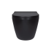 Унітаз підвісний Robin New Ultra Quiet 490x365x325 мм, Matt Black, із сидінням Slim Duropl/Soft-close Qtap
