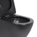 Унітаз підвісний Robin New Ultra Quiet 490x365x325 мм, Matt Black, із сидінням Slim Duropl/Soft-close Qtap