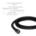 Комплект Qtap Votice для ванни на три споживачі Black Matt