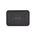 Лійка для верхнього душу Qtap Hlavova 260x180 мм прямокутна Black Matt