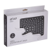 Лійка для верхнього душу Qtap Hlavova 260x180 мм прямокутна Black Matt