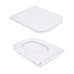 Qtap Tern Унітаз підлоговий Ultra Quiet 610×365×825 мм, White, із сидінням Slim Duroplast/Soft-close/Quick R