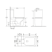 Qtap Tern Унітаз підлоговий Ultra Quiet 610×365×825 мм, White, із сидінням Slim Duroplast/Soft-close/Quick R