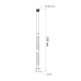 Thermo Alliance Standart Шланг для під“єднання змішувача (пара) 50 см NYLON M10x1/2“ В довгу голку TAS386W50L