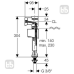 Впускной клапан 3/8 GEBERIT IMPULS BASIC 340