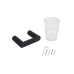 Qtap Scorpio Стакан з тримачем настінний QTSTK6102103B Black (Sklenka)