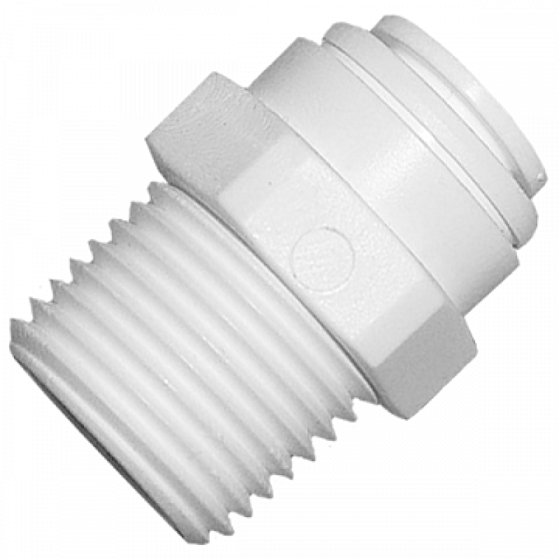 Фітинг прямий MC0706 1/2“-3/8““ (трубка-різьба)
