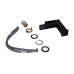Qtap Gemini Змішувач для раковини низький Matt Black (k35) QTGEM270BLM45674