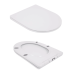 Qtap Jay Унітаз підлоговий Ultra Quiet 640×360×835 мм, White, із сидінням Slim Duroplast/Soft-close/Quick Re