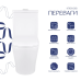 Qtap Swan Унітаз підлоговий Ultra Quiet 640×360×835 мм, White, із сидінням Slim Duroplast/Soft-close/Quick R