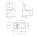 Qtap Robin New Унітаз підлоговий Ultra Quiet 660×360×855 мм, White, із сидінням Slim Duroplast/Soft-close/Qu