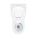Qtap Swan Унітаз-моноблок підлоговий Ultra Quiet 680×360×813 мм, White, із сидінням Slim Duroplast/Soft-close