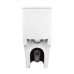 Qtap Swan Унітаз-моноблок підлоговий Ultra Quiet 680×360×813 мм, White, із сидінням Slim Duroplast/Soft-close