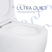 Qtap Robin Унітаз підлоговий Ultra Quiet 610×360×835 мм, White, із сидінням Slim Duroplast/Soft-close/Quick