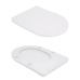 Qtap Robin Унітаз підлоговий Ultra Quiet 610×360×835 мм, White, із сидінням Slim Duroplast/Soft-close/Quick