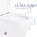 Qtap Cardinal Унітаз підлоговий Ultra Quiet 620×365×805 мм, White, із сидінням Slim Duroplast/Soft-close/Qui