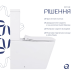 Унітаз підлоговий Crow Rimless 640×360×835 мм, White, із сидінням Slim Duroplast/Soft-close/Quick Release QT05