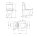 Qtap Jay Унітаз підлоговий 680×370×815 мм, White, із сидінням Slim Duroplast/Soft-close/Quick Release QT0722