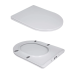 Qtap Jay Унітаз підлоговий 680×370×815 мм, White, із сидінням Slim Duroplast/Soft-close/Quick Release QT0722