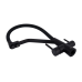 Lidz Aria 020F3 Змішувач для кухні Matt Black (k35) з гнучким виливом і під“єднанням для питної води