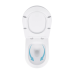 Qtap Jay Унітаз підвісний Rimless 520×360×320 мм, White, із сидінням Slim Duroplast/Soft-close/Quick Releas
