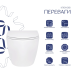 Qtap Robin Унітаз підвісний Rimless 575×360×360 мм, White, із сидінням Slim Duroplast/Soft-close/Quick Rele