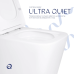 Підвісний унітаз Tern Ultra Quiet 525x345x360 мм, White, із сидінням Slim Duropl/Soft-close/Quick Release Qtap