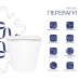 Qtap Swan Унітаз підвісний Ultra Quiet 520×360×320 мм, White, із сидінням Slim Duroplast/Soft-close/Quick R