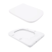 Підвісний унітаз Tern Ultra Quiet 525x345x360 мм, White, із сидінням Slim Duropl/Soft-close/Quick Release Qtap