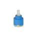 Lidz Aria 015F3 Змішувач для кухні White (k35) з гнучким виливом LDARI015F3WHI43362