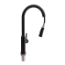 Qtap Baruska Змішувач для кухні Matt Black (k35) з висувним виливом QTBAR9137103UB