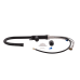 Qtap Baruska Змішувач для кухні Matt Black (k35) з висувним виливом QTBAR9137103UB