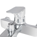 Lidz Wieza 006 Змішувач для ванни Chrome (k35) з душовим гарнітуром LDWIE006CRM45410