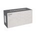 Qtap Jay Змішувач для ванни Chrome/White (k35) з довгим поворотним виливом і душовим гарнітуром QTJAY2601CRW
