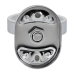 Lidz Oreo 0202 Дозатор для рідкого мила Chrome настінний LDORE0202CRM22084