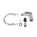 Змішувач для раковини низький Dozorca 001, Chrome (k35) LDDOZ001CRM45403 Lidz
