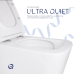 Унітаз підвісний Tern Ultra Quiet 490x365x325 мм, White, із сидінням Slim Duropl/Soft-close/Quick Release Qtap