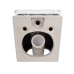 Унітаз підвісний Tern Ultra Quiet 490x365x325 мм, White, із сидінням Slim Duropl/Soft-close/Quick Release Qtap