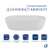 Qtap Aquarius Раковина накладна 470x380x120 мм, White, прямокутна, без донного клапана QT21116302W