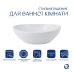Qtap Dove Раковина накладна 415x340x140 мм, White, овальна, без донного клапана QT06116062AW