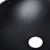 Qtap Dove Раковина накладна 415x340x140 мм, Matt Black, овальна, без донного клапана QT06116062AMB