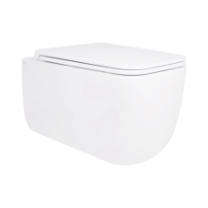 Qtap Gemini Унітаз підвісний Ultra Quiet 530×365×373 мм, White, із сидінням Slim Duroplast/Soft-close/Quick