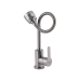 Brinex Pure 015F41 Змішувач для кухні Nickel (k35) з гнучким виливом BRIPUR015F41NKL