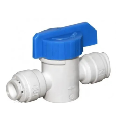 Кран кульовий прямий 1/4“х1/4“ шланг