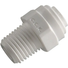 Фітинг прямий 1/4“-1/4“ (трубка-різьба)