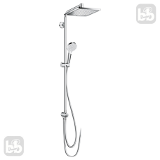 Hansgrohe Crometta E 240 1jet Showerpipe Reno Душова система EcoSmart