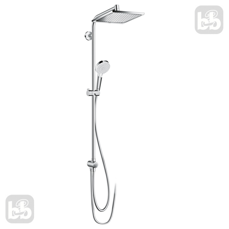 Hansgrohe Crometta E 240 1jet Showerpipe Reno Душова система EcoSmart