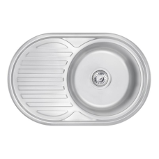 Lidz 7750 Мийка для кухні Satin 0,6 мм